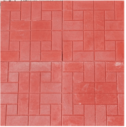 DPL 80 RED DRAFT TILE