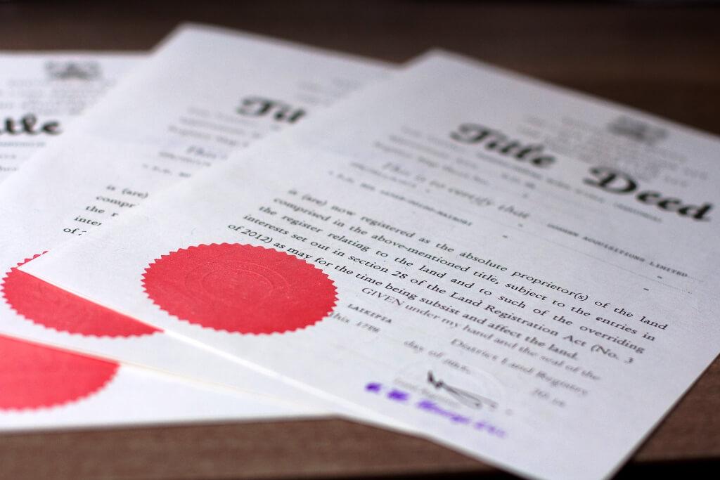 Title deed verification Kenya through ArdhiSasa land search.